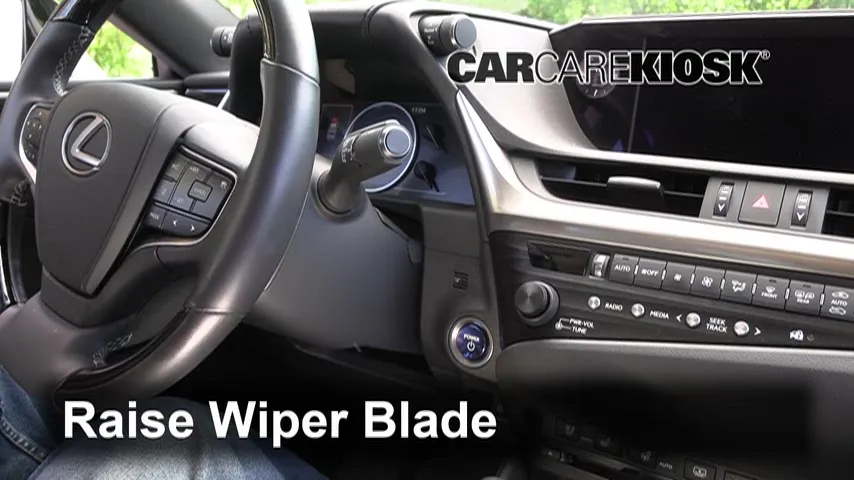 2020 Lexus ES300h Ultra Luxury 2.5L 4 Cyl. Windshield Wiper Blade (Front) Replace Wiper Blades